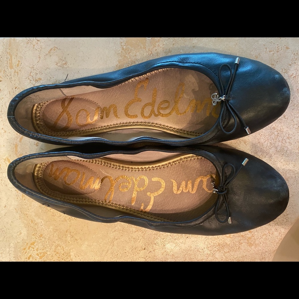 sam edelman black flats